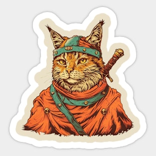 Warrior Cat Sticker